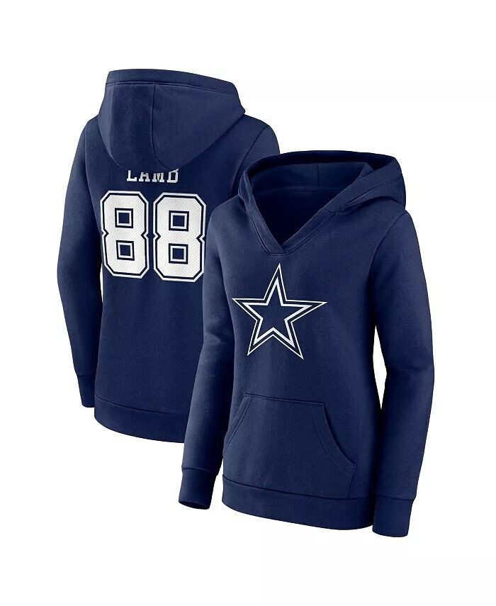 Женская темно-синяя толстовка с капюшоном Cee Dee Lamb Dallas Cowboys Player Icon, имя и номер, пуловер с v-образным вырезом Fanatics
Женская темно-синяя толстовка с капюшоном Cee Dee Lamb Dallas Cowboys Player Icon, имя и номер, пуловер с v-образным вырезом Fanatics
