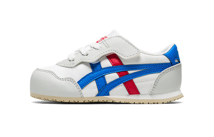Кроссовки Onitsuka Tiger Serrano Toddler Shoes TD Low-top White/Blue/Red 
Кроссовки Onitsuka Tiger Serrano Toddler Shoes TD Low-top White/Blue/Red