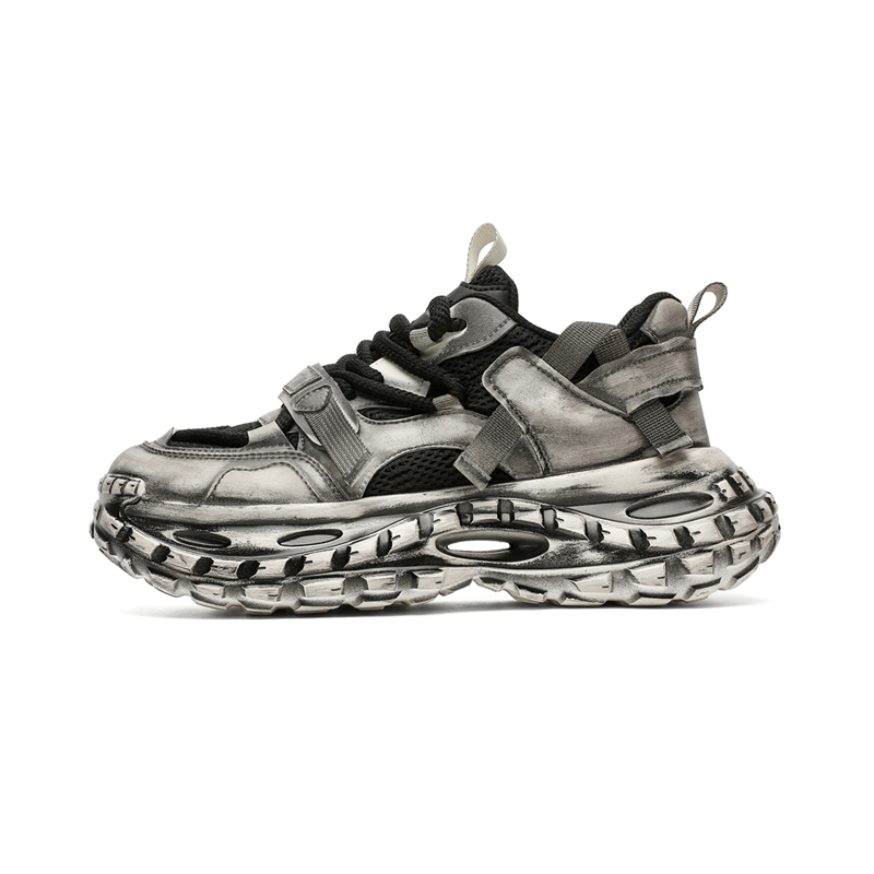 KYMOOU Амортизирующие противоскользящие износостойкие низкие массивные кроссовки мужские - черный серый, цвет Black Gray
KYMOOU Амортизирующие противоскользящие износостойкие низкие массивные кроссовки мужские - черный серый, цвет Black Gray