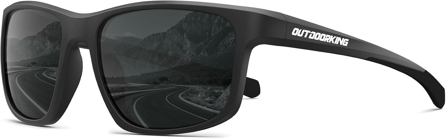 Спортивные поляризованные солнцезащитные очки для женщин, защита от УФ-излучения UV400, идеально подходят для езды на велосипеде, игры в гольф, пеших прогулок, пиклбола и бега OUTDOORKING, Black + Grey
Спортивные поляризованные солнцезащитные очки для женщин, защита от УФ-излучения UV400, идеально подходят для езды на велосипеде, игры в гольф, пеших прогулок, пиклбола и бега OUTDOORKING, Black + Grey
