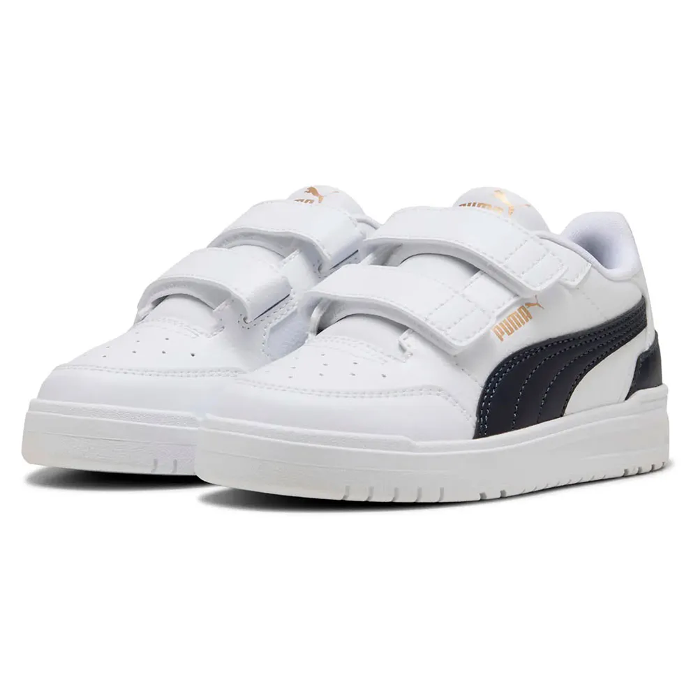 Кроссовки Puma Shuffle Downtown Lo V PS, белый
Кроссовки Puma Shuffle Downtown Lo V PS, белый