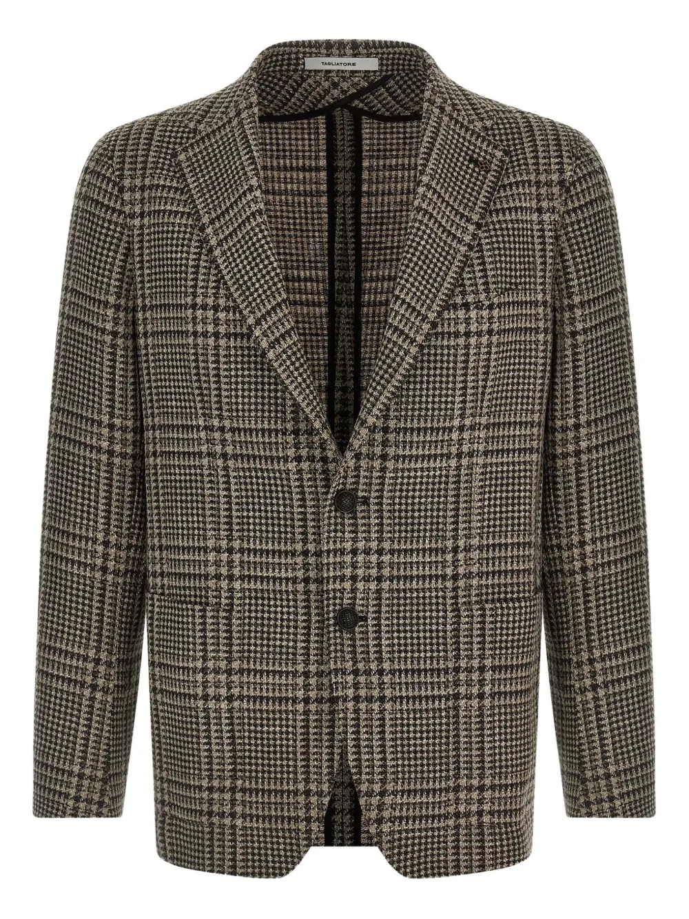 Пиджак в гусиную лапку Tagliatore, коричневый
Пиджак в гусиную лапку Tagliatore, коричневый