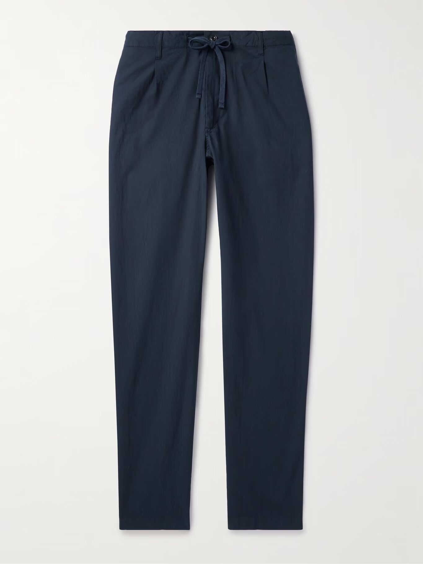 Брюки прямого кроя Tanker из эластичного хлопка со складками и завязками на шнурке HARTFORD, темно-синий
Брюки прямого кроя Tanker из эластичного хлопка со складками и завязками на шнурке HARTFORD, темно-синий