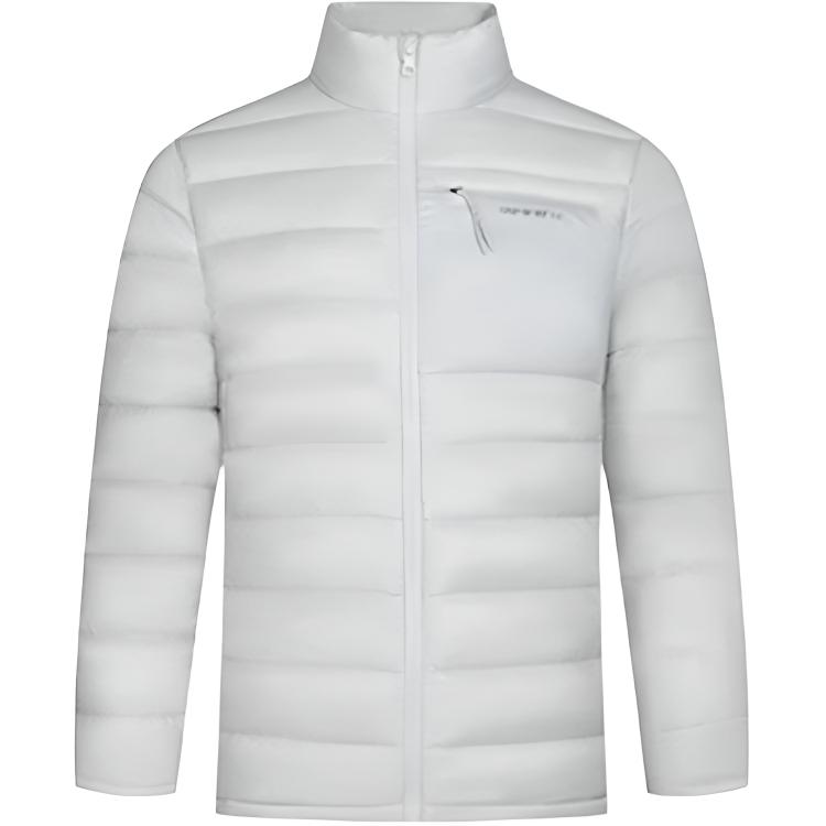 361° Пуховик мужской Lighthouse Gray с воротником стойкой тонкий
361° Пуховик мужской Lighthouse Gray с воротником стойкой тонкий