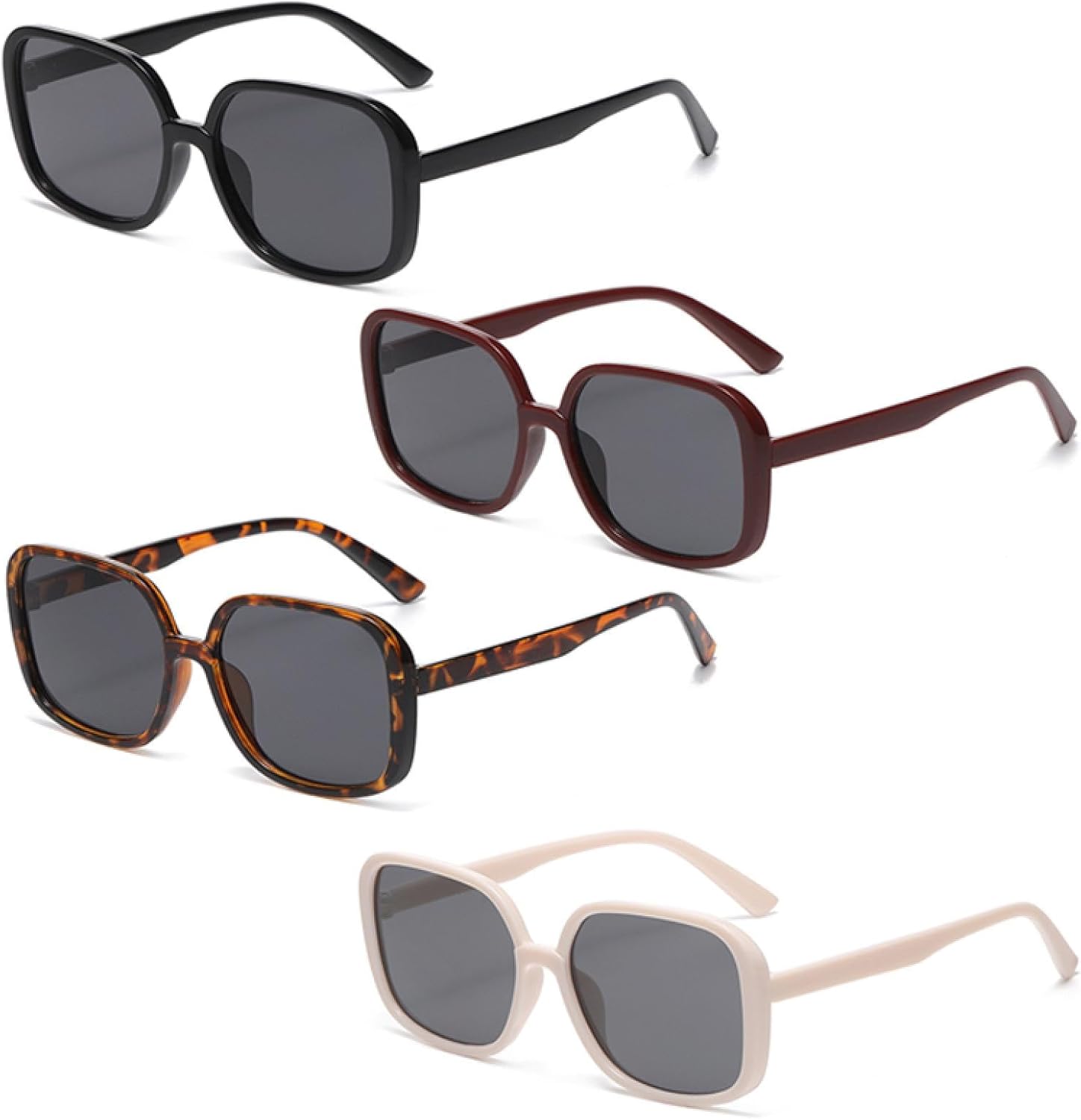 Солнцезащитные очки с защитой от УФ-излучения UV400 | Большая и легкая оправа | Для женщин и мужчин | Для занятий спортом на открытом воздухе и вождения DSVIGF, 4pcs Z08
Солнцезащитные очки с защитой от УФ-излучения UV400 | Большая и легкая оправа | Для женщин и мужчин | Для занятий спортом на открытом воздухе и вождения DSVIGF, 4pcs Z08