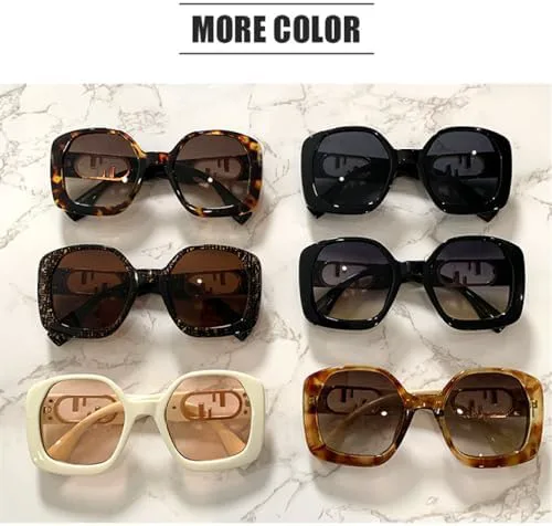 Модные солнцезащитные очки большого размера для женщин, винтажные панк-солнцезащитные очки для мужчин, очки для вождения, защита от УФ-излучения UV400 MTZJH, Leo
Модные солнцезащитные очки большого размера для женщин, винтажные панк-солнцезащитные очки для мужчин, очки для вождения, защита от УФ-излучения UV400 MTZJH, Leo