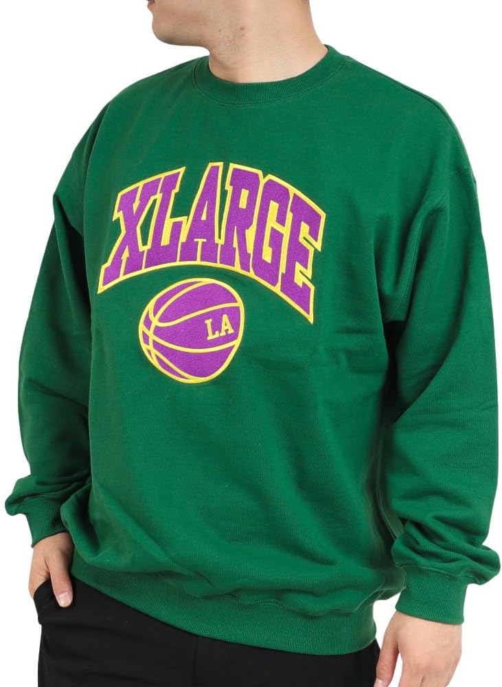 Мужская толстовка с круглым вырезом и логотипом колледжа Xlarge, зеленый
Мужская толстовка с круглым вырезом и логотипом колледжа Xlarge, зеленый