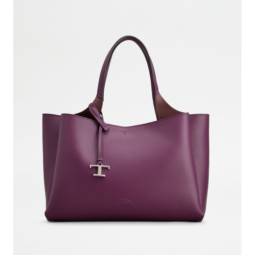 Средняя кожаная сумка Tod's, фиолетовый
Средняя кожаная сумка Tod's, фиолетовый