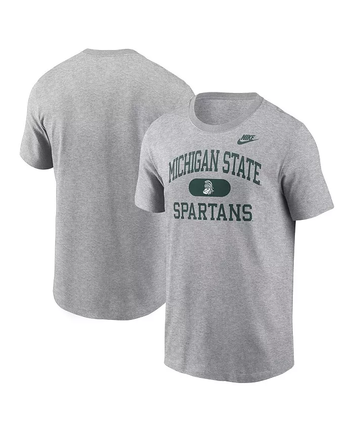 Мужская футболка Michigan State Spartans Legacy Alma Mater в сером меланже Nike
Мужская футболка Michigan State Spartans Legacy Alma Mater в сером меланже Nike