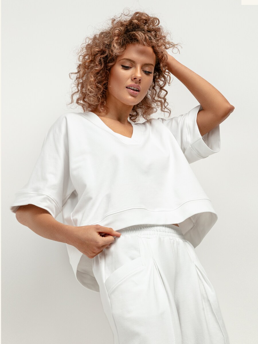 Рубашка оверсайз TESSITA, белый
Рубашка оверсайз TESSITA, белый