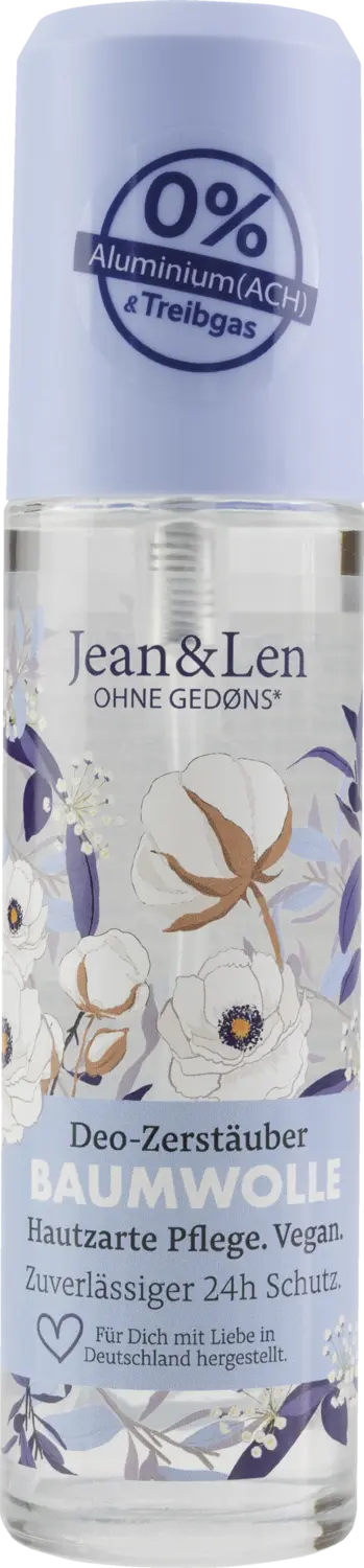 Дезодорант Jean&Len Deo-Zerstäuber Baumwolle
Дезодорант Jean&Len Deo-Zerstäuber Baumwolle
