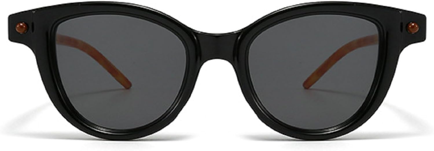 Винтажные солнцезащитные очки «кошачий глаз» для женщин, модные солнцезащитные очки с градиентным переходом цвета, ретро-стиль для активного отдыха, модные очки с защитой от УФ-излучения UV400 mincl, Black Leopard
Винтажные солнцезащитные очки «кошачий глаз» для женщин, модные солнцезащитные очки с градиентным переходом цвета, ретро-стиль для активного отдыха, модные очки с защитой от УФ-излучения UV400 mincl, Black Leopard