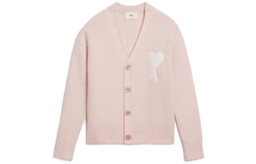 Amiparis Свитер унисекс, светло-розовый, с V-образным вырезом, умеренный кардиган
Amiparis Свитер унисекс, светло-розовый, с V-образным вырезом, умеренный кардиган