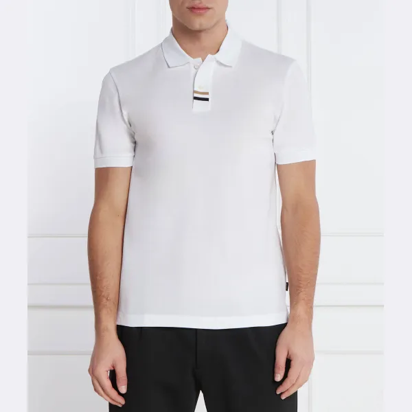 Рубашка-Поло Parlay стандартного кроя Boss, белый
Рубашка-Поло Parlay стандартного кроя Boss, белый