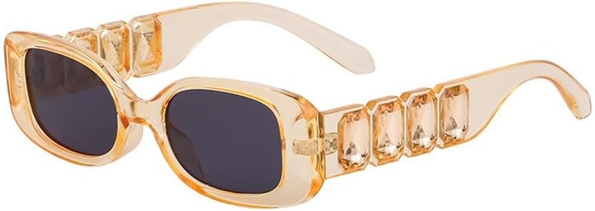 Прямоугольные солнцезащитные очки для женщин, модные прямоугольные солнцезащитные очки для мужчин, маленькая оправа, квадратные солнцезащитные очки, заушники с бриллиантами WNCKSQ, C8yellow
Прямоугольные солнцезащитные очки для женщин, модные прямоугольные солнцезащитные очки для мужчин, маленькая оправа, квадратные солнцезащитные очки, заушники с бриллиантами WNCKSQ, C8yellow