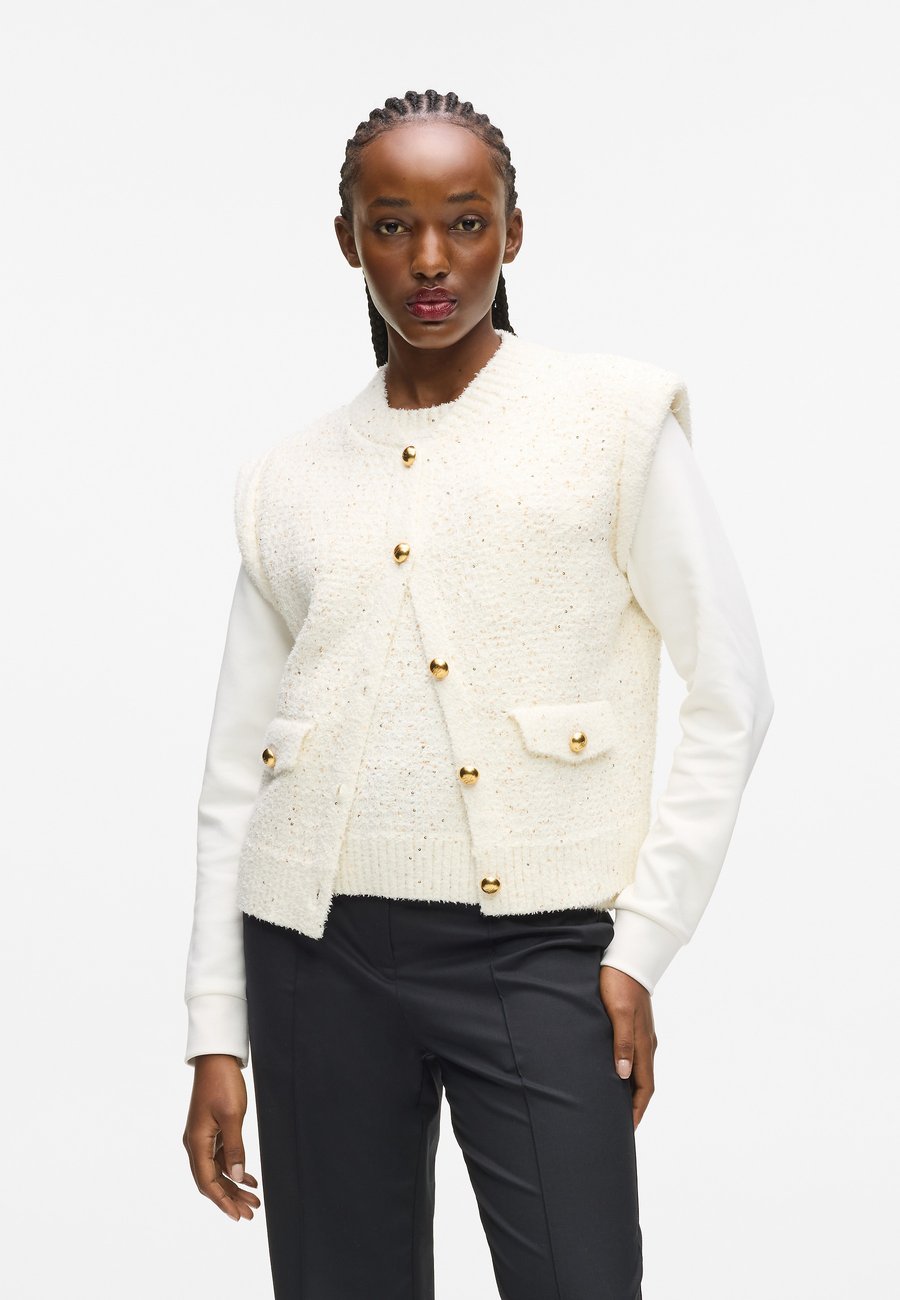 Кардиган KARL LAGERFELD Cardigan, Cannoli Cream/Beige
Кардиган KARL LAGERFELD Cardigan, Cannoli Cream/Beige