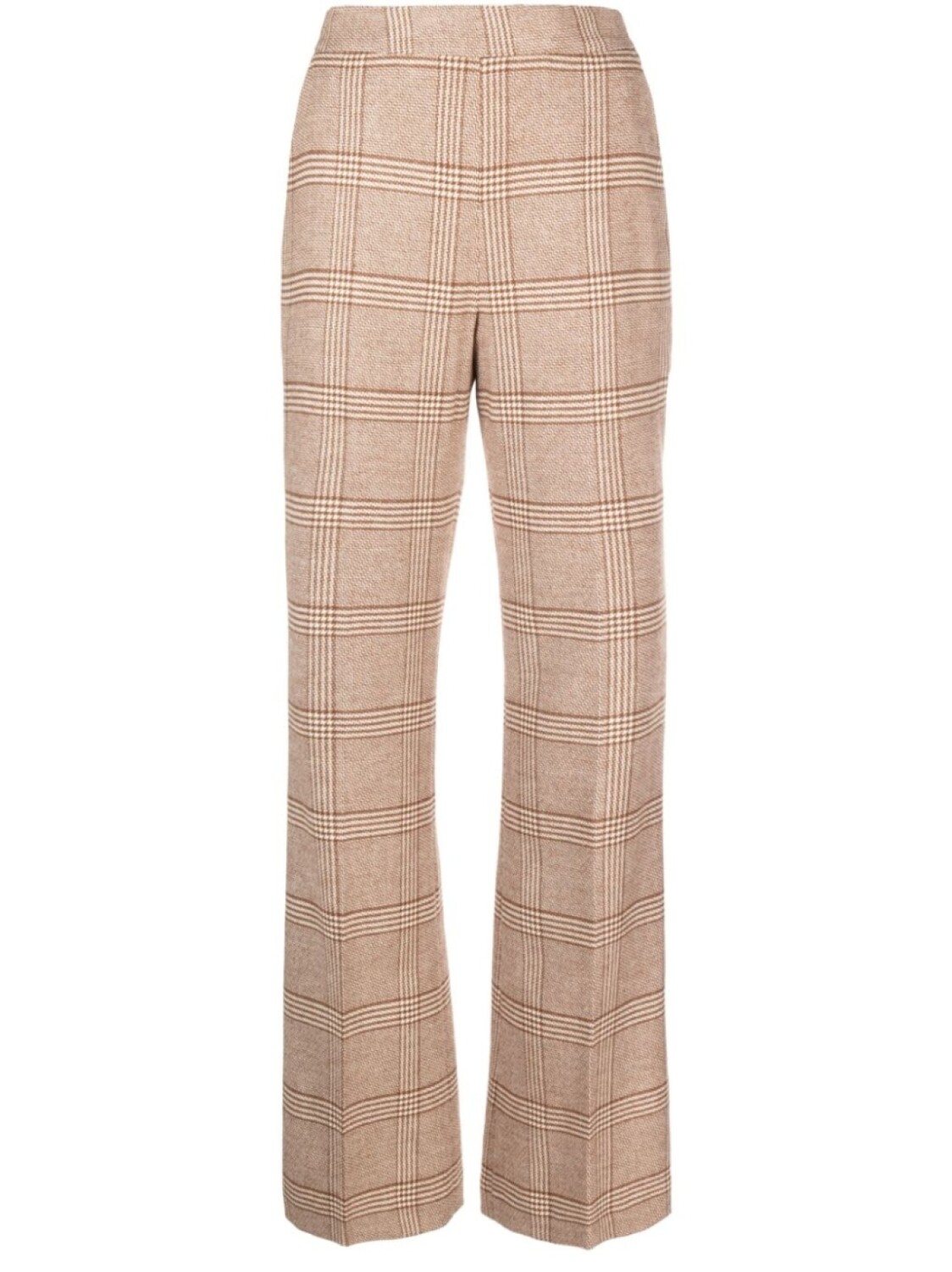 TWINSET расклешенные брюки в клетку, серый
TWINSET расклешенные брюки в клетку, серый