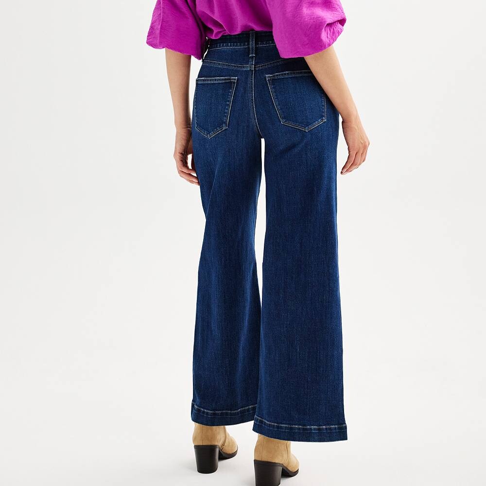 Женские джинсы Sonoma Goods For Life с высокой посадкой и широкими штанинами, цвет Bright Dark
Женские джинсы Sonoma Goods For Life с высокой посадкой и широкими штанинами, цвет Bright Dark