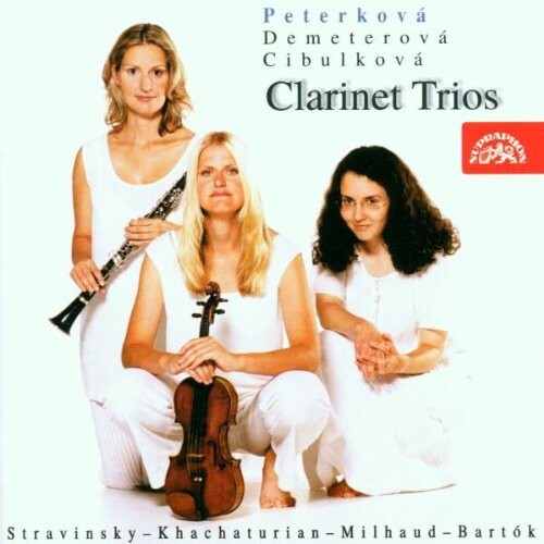 CD диск Bartok / Peterkova / Demeterova / Cibulkova: Clarinet Trios
CD диск Bartok / Peterkova / Demeterova / Cibulkova: Clarinet Trios
