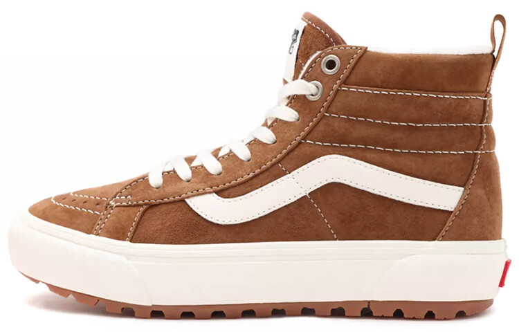 SK8 Скейтбординговые туфли унисекс с высоким верхом коричневые/белые Vans, Коричневый, SK8 Скейтбординговые туфли унисекс с высоким верхом коричневые/белые Vans
SK8 Скейтбординговые туфли унисекс с высоким верхом коричневые/белые Vans, Коричневый, SK8 Скейтбординговые туфли унисекс с высоким верхом коричневые/белые Vans