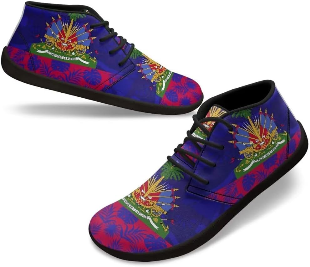 Женские и мужские минималистичные кроссовки для бега, здоровые и противоскользящие кроссовки, оптимальное расслабление, мягкая подкладка Fuialdolg, Haiti Flag Print-a
Женские и мужские минималистичные кроссовки для бега, здоровые и противоскользящие кроссовки, оптимальное расслабление, мягкая подкладка Fuialdolg, Haiti Flag Print-a