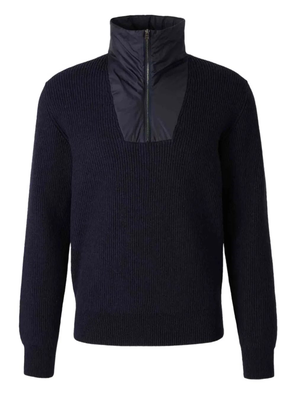 Хлопковый свитшот на молнии Herno, синий
Хлопковый свитшот на молнии Herno, синий