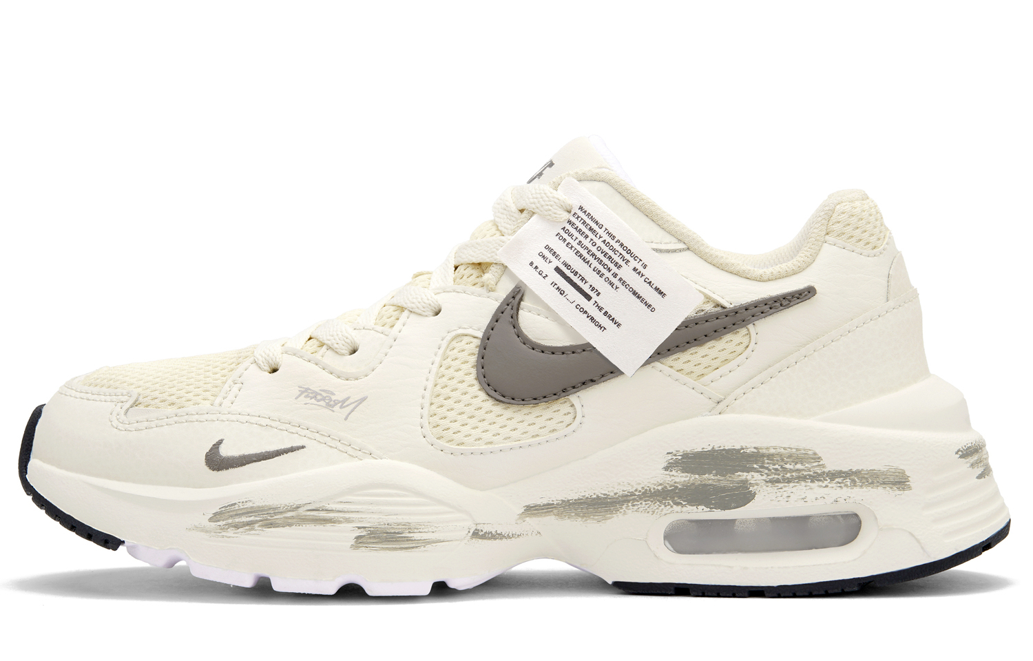 Кроссовки для бега Air Max Fusion низкие унисекс Nike, бежевый/серый
Кроссовки для бега Air Max Fusion низкие унисекс Nike, бежевый/серый