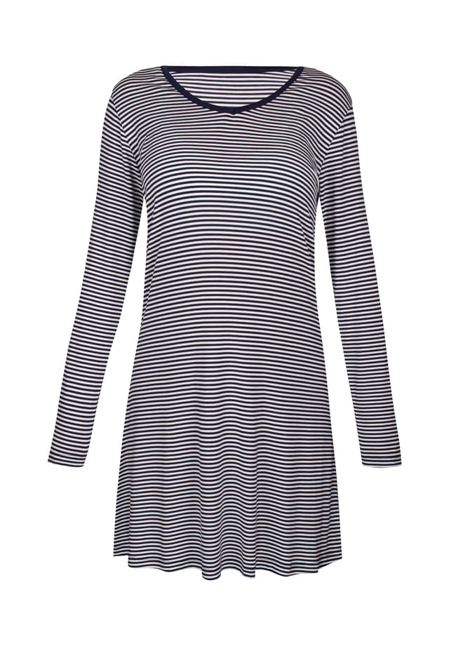 Ночная рубашка повседневная комфортная полоска Sassa, цвет stripe
Ночная рубашка повседневная комфортная полоска Sassa, цвет stripe