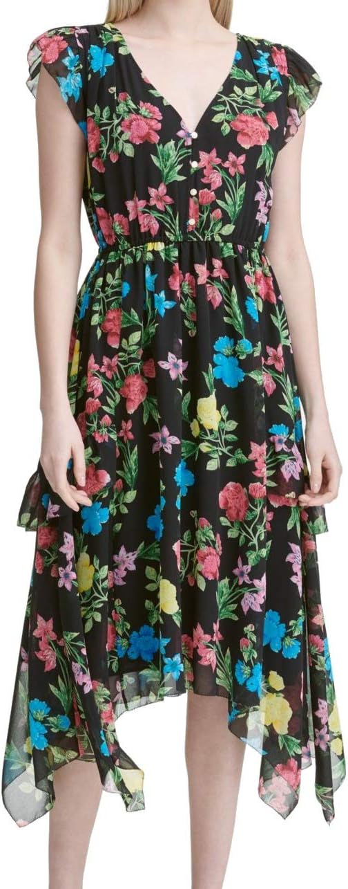 Женское платье миди на пуговицах Calvin Klein, Black/Watermelon
Женское платье миди на пуговицах Calvin Klein, Black/Watermelon