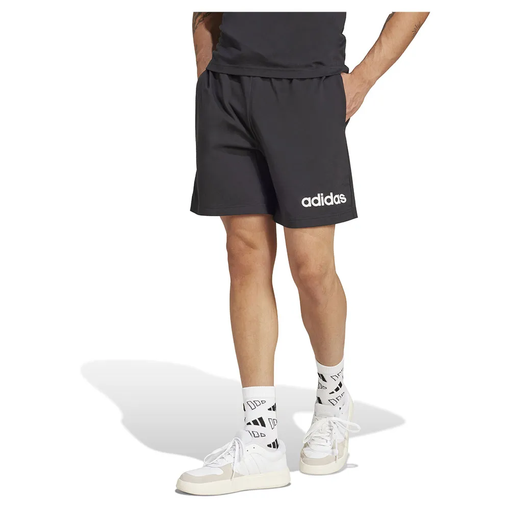 Шорты adidas Essentials Linear Single Jersey, черный
Шорты adidas Essentials Linear Single Jersey, черный