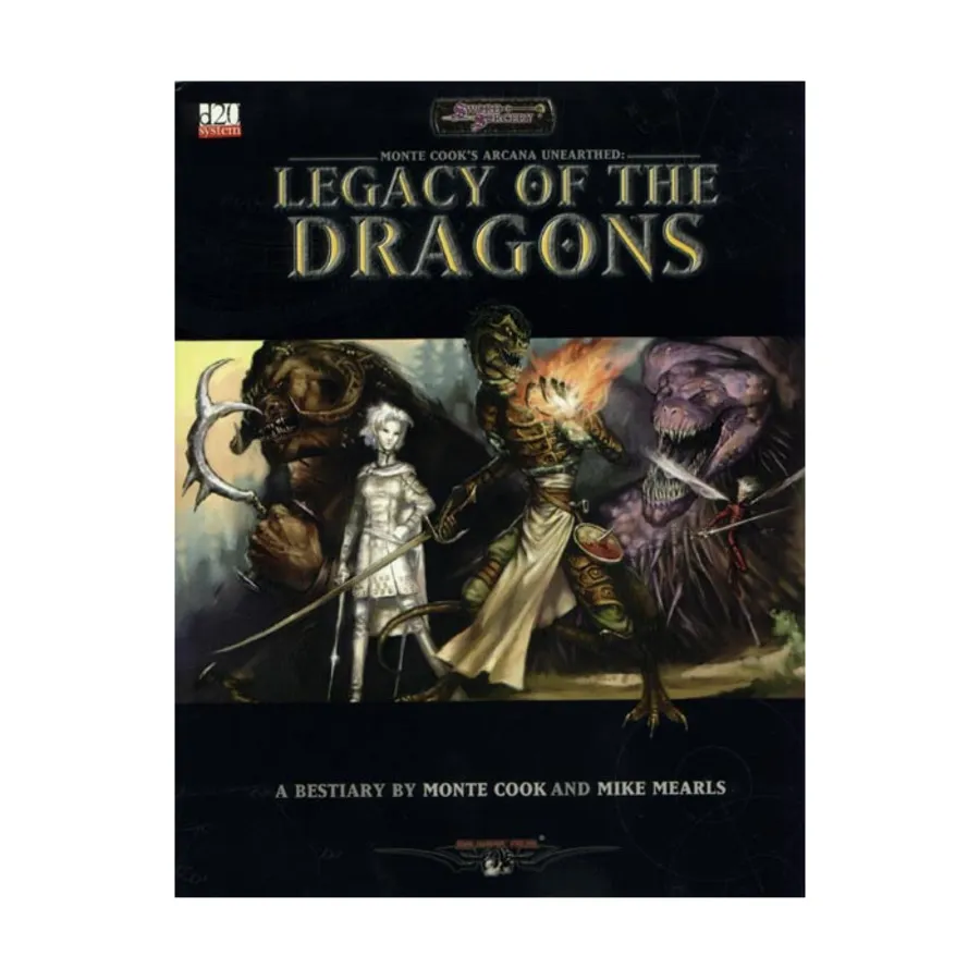 Legacy of the Dragons, Arcana Unearthed (Malhavoc Press) (d20), мягкая обложка
Legacy of the Dragons, Arcana Unearthed (Malhavoc Press) (d20), мягкая обложка