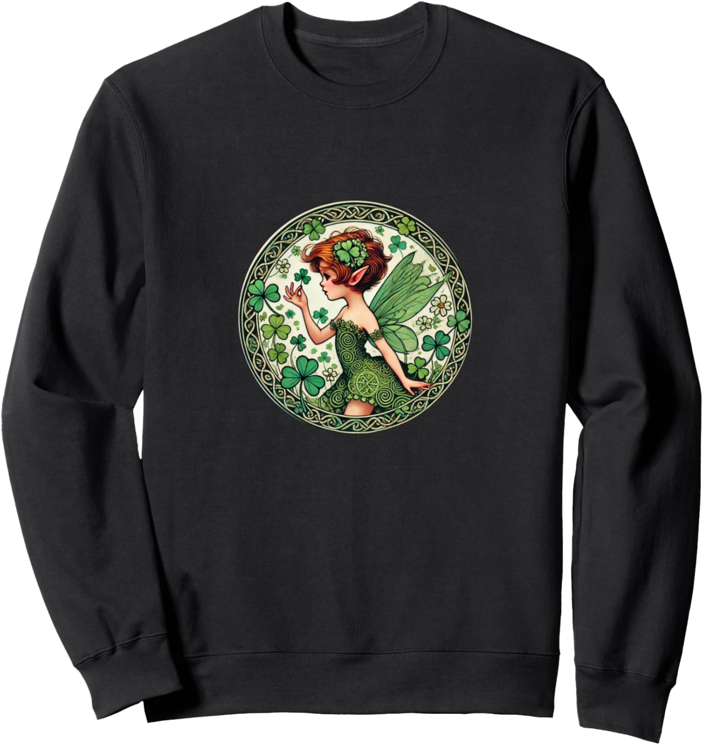 Толстовка с изображением феи-феи ко Дню Святого Патрика Lucky Irish Lovers Snugg, черный
Толстовка с изображением феи-феи ко Дню Святого Патрика Lucky Irish Lovers Snugg, черный