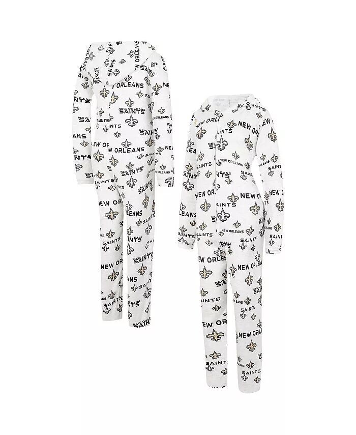 Женский кремовый костюм New Orleans Saints с капюшоном и молнией во всю длину Concepts Sport, бежевый
Женский кремовый костюм New Orleans Saints с капюшоном и молнией во всю длину Concepts Sport, бежевый