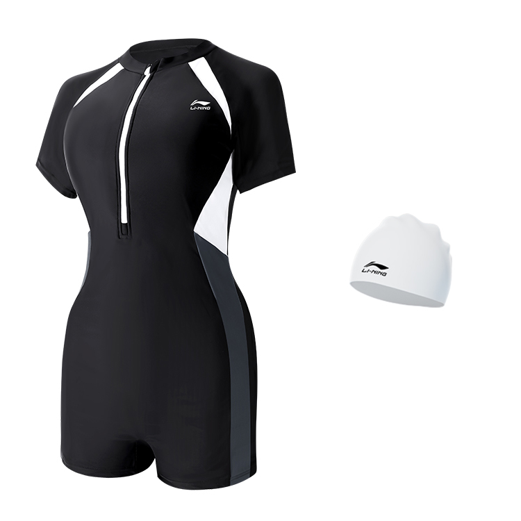 LINING Купальник слитный Women's Black White Gray
LINING Купальник слитный Women's Black White Gray