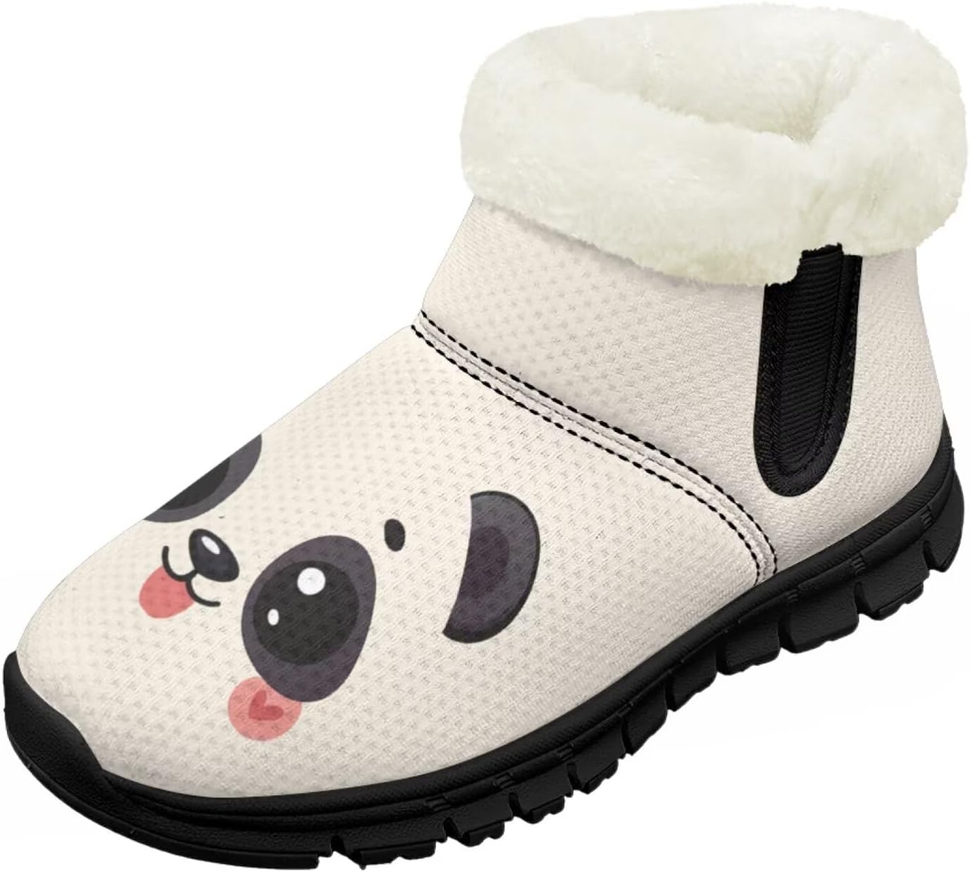 Детские зимние ботинки для девочек с меховой подкладкой, с короткой подошвой, противоскользящие, легкие уличные теплые ботинки для малышей Pointodoor, Cute Panda
Детские зимние ботинки для девочек с меховой подкладкой, с короткой подошвой, противоскользящие, легкие уличные теплые ботинки для малышей Pointodoor, Cute Panda