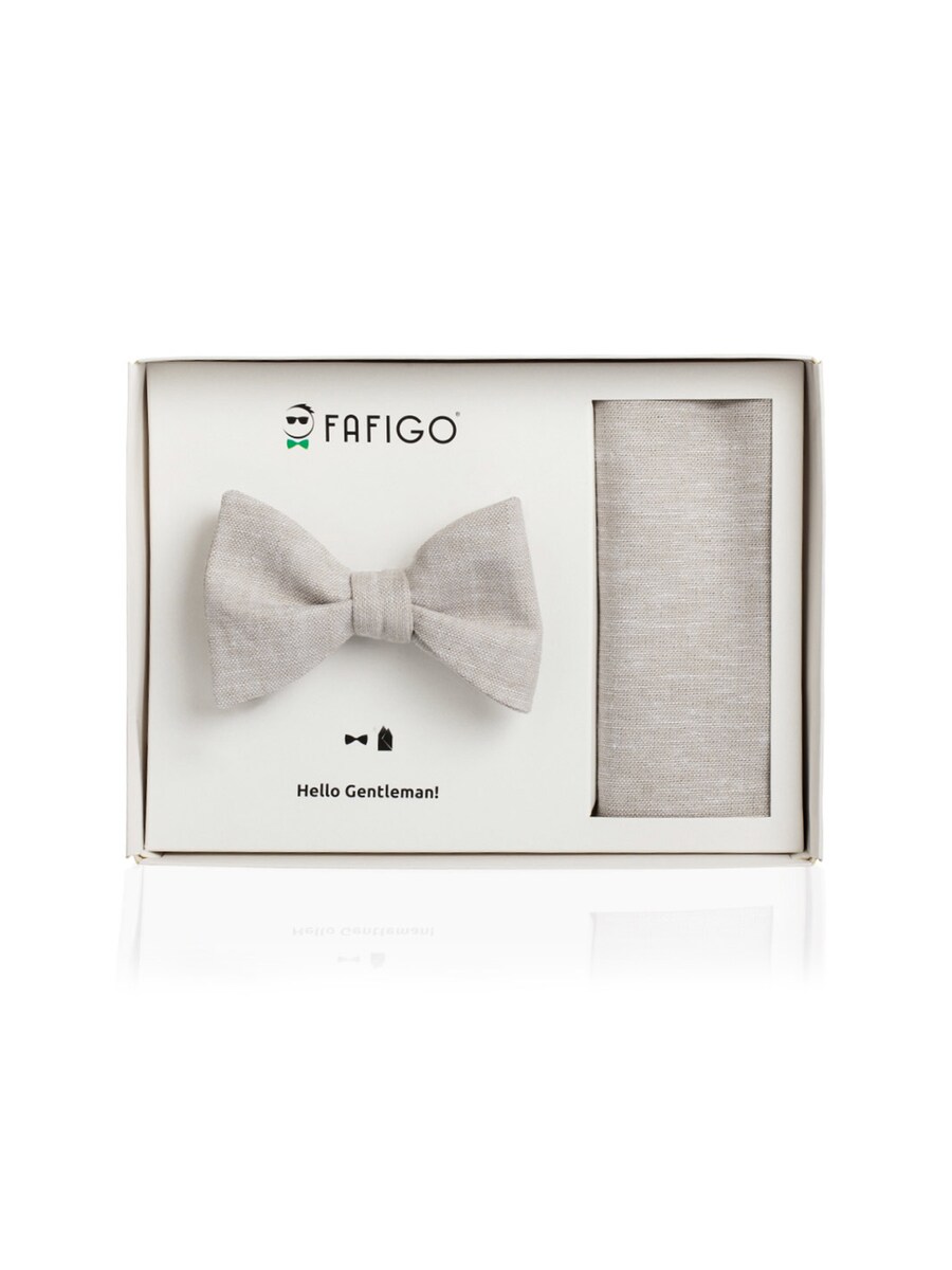 Галстук-бабочка FAFIGO Set Alessio, экрю
Галстук-бабочка FAFIGO Set Alessio, экрю