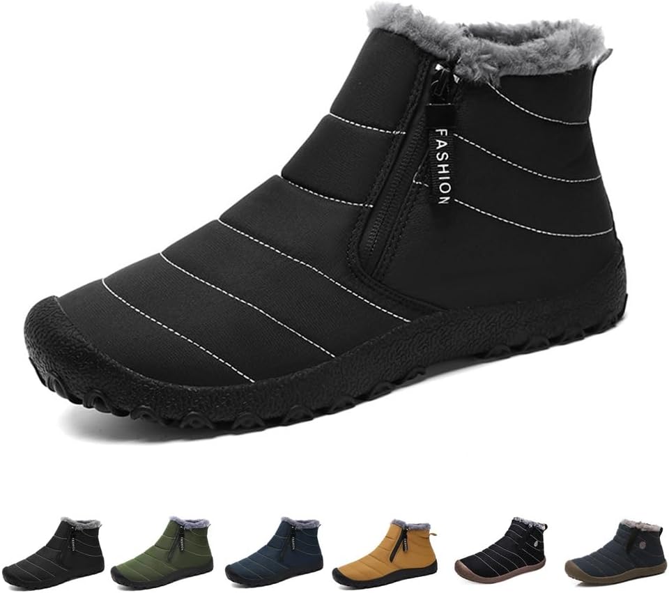 Мужские зимние водонепроницаемые ботинки Jeeeun с утепленной плюшевой подкладкой для улицы (модель B, синие, 7.5)
Мужские зимние водонепроницаемые ботинки Jeeeun с утепленной плюшевой подкладкой для улицы (модель B, синие, 7.5)