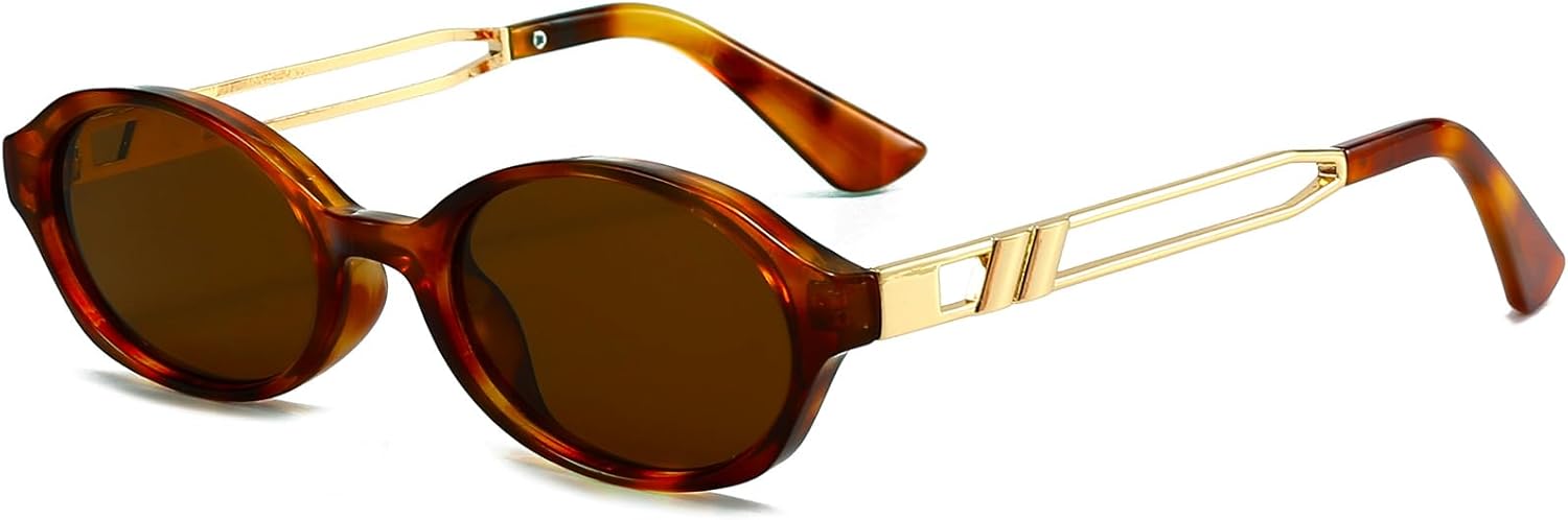 Ретро овальные солнцезащитные очки для женщин и мужчин, модные узкие круглые солнцезащитные очки в стиле Y2K, дизайнерские винтажные очки Breaksun, A3 Brown Stripe/Brown
Ретро овальные солнцезащитные очки для женщин и мужчин, модные узкие круглые солнцезащитные очки в стиле Y2K, дизайнерские винтажные очки Breaksun, A3 Brown Stripe/Brown