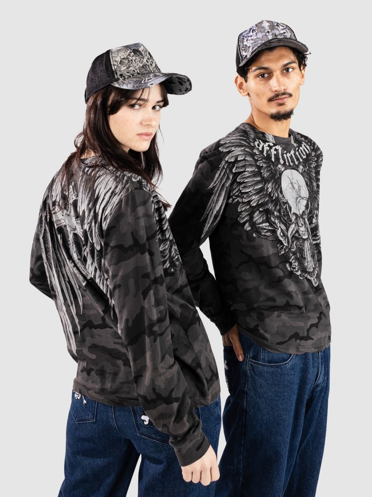 Лонгслив Affliction Crossed Over Longsleeve, black camo w/lava wash, Черный, Лонгслив Affliction Crossed Over Longsleeve, black camo w/lava wash
Лонгслив Affliction Crossed Over Longsleeve, black camo w/lava wash, Черный, Лонгслив Affliction Crossed Over Longsleeve, black camo w/lava wash