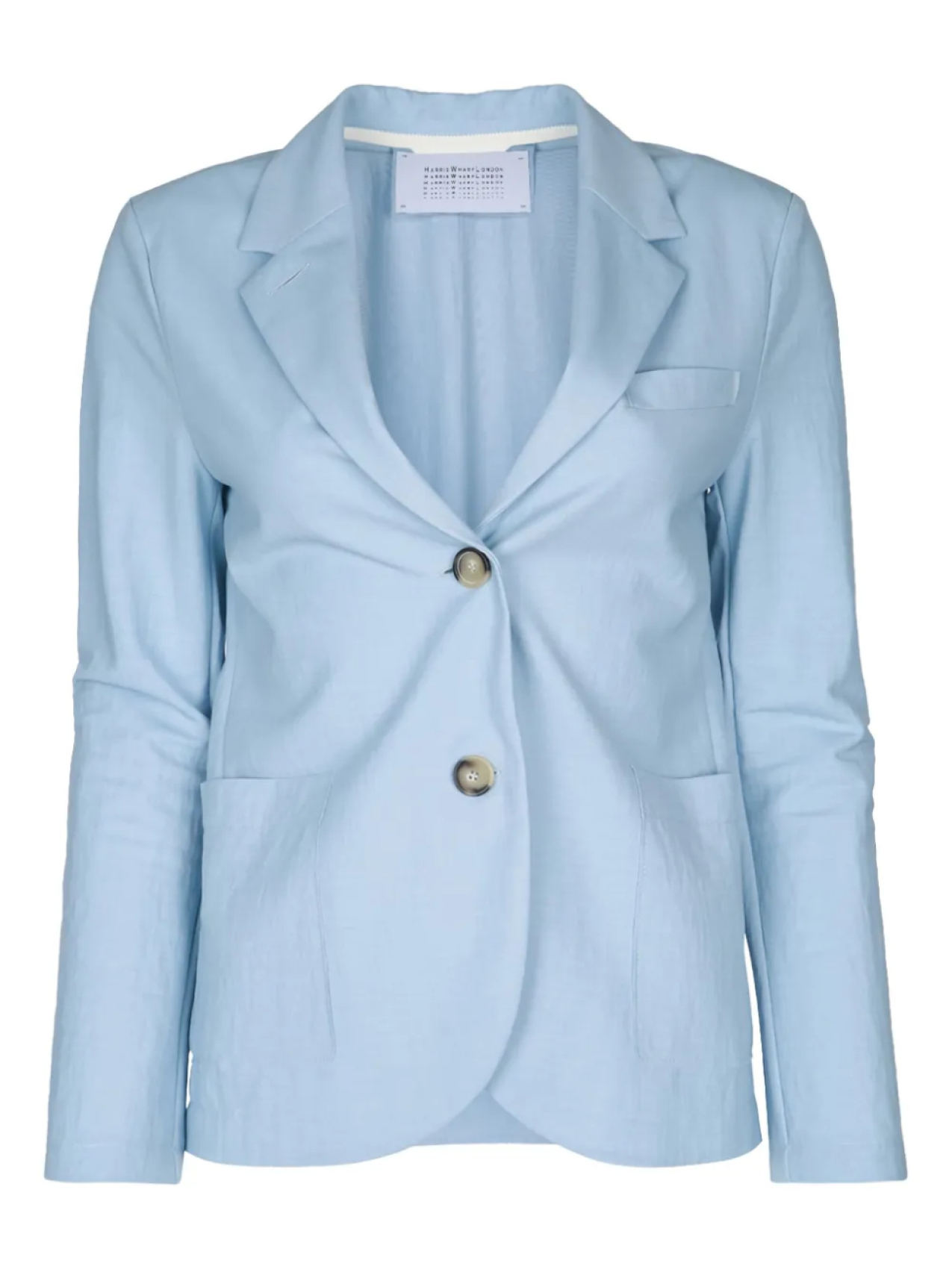 Однобортный блейзер Harris Wharf London, синий
Однобортный блейзер Harris Wharf London, синий