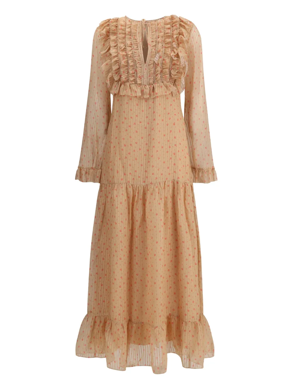 Платье макси Isabel с цветочным принтом и оборками Kristina Ti, розовый
Платье макси Isabel с цветочным принтом и оборками Kristina Ti, розовый