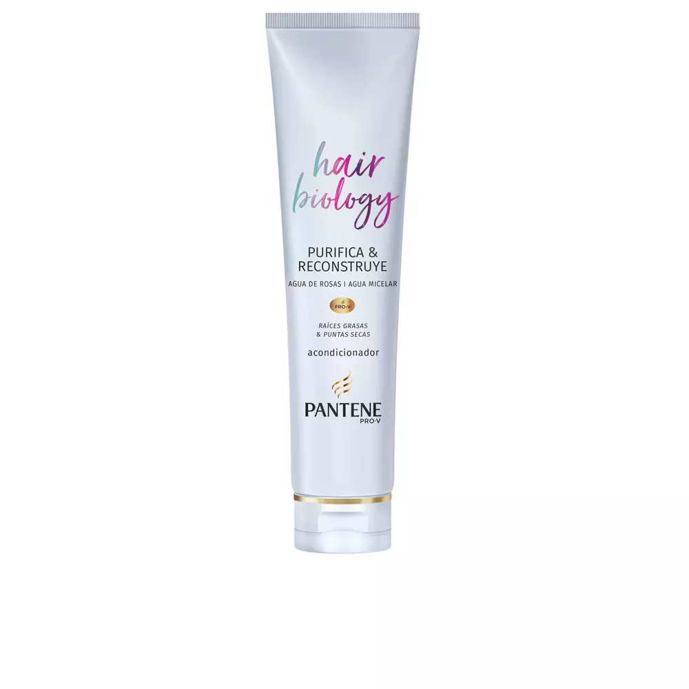 Кондиционер для волос Hair biology purifica & repara acondicionador Pantene, 160 мл.
Кондиционер для волос Hair biology purifica & repara acondicionador Pantene, 160 мл.