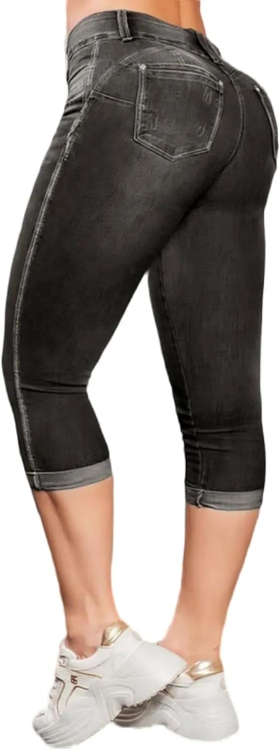 Flamingals джинсы-капри с высокой талией для женщин, летние, облегающие
Flamingals джинсы-капри с высокой талией для женщин, летние, облегающие