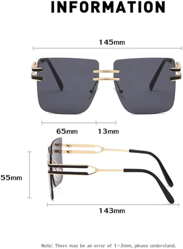 Большие солнцезащитные очки для женщин, роскошные очки в металлической оправе, защита от УФ-излучения UV400, квадратные очки для женщин generic, Wtyj004 Pink Brown
Большие солнцезащитные очки для женщин, роскошные очки в металлической оправе, защита от УФ-излучения UV400, квадратные очки для женщин generic, Wtyj004 Pink Brown