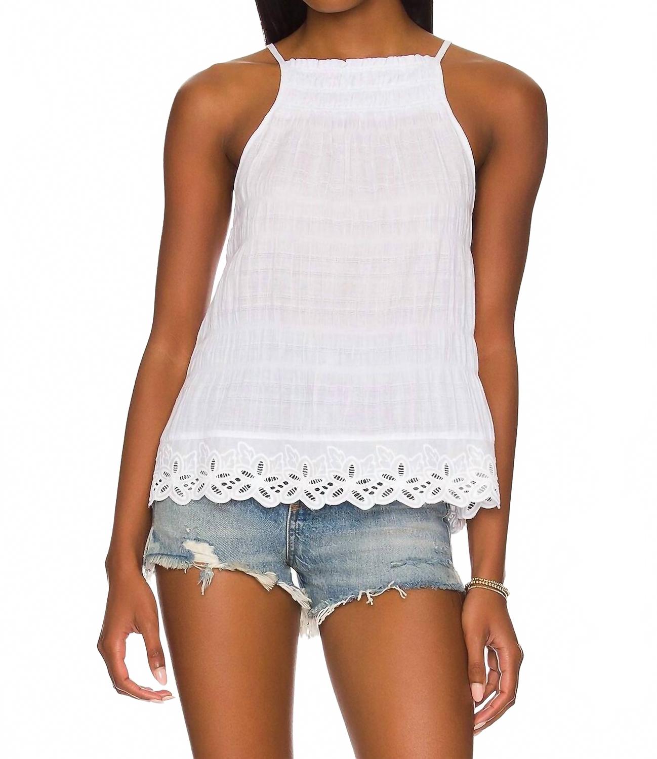 High Hopes Кринкл Топ в белом цвете BB Dakota
High Hopes Кринкл Топ в белом цвете BB Dakota