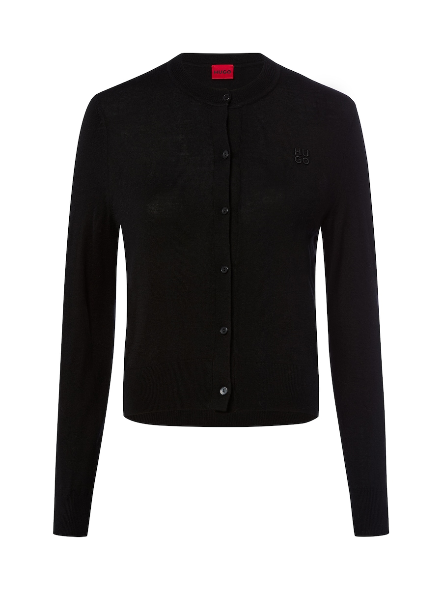 Вязаный кардиган HUGO Sfabri, черный
Вязаный кардиган HUGO Sfabri, черный