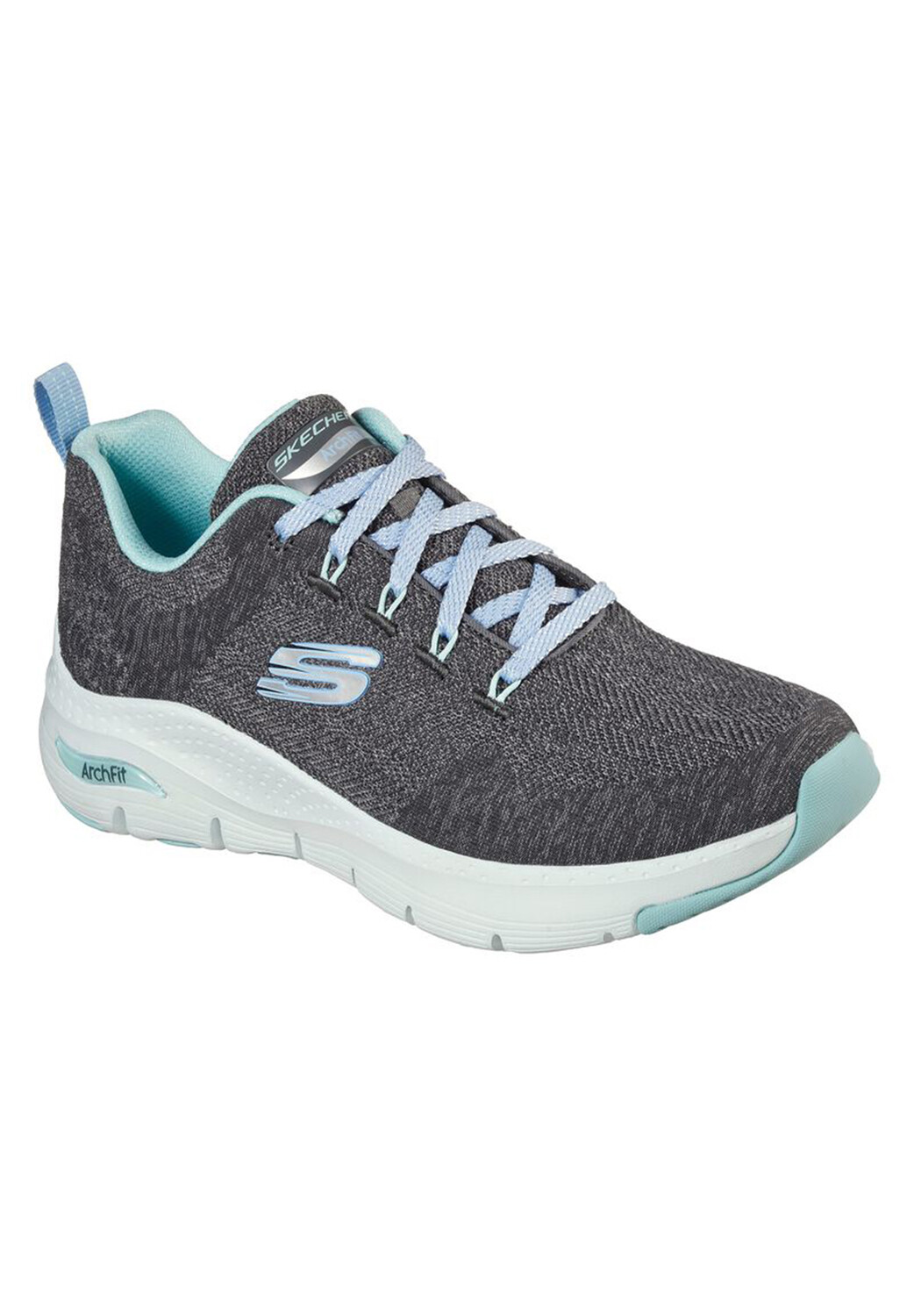 Кроссовки Skechers Low ARCH FIT COMFY WAVE, серый 
Кроссовки Skechers Low ARCH FIT COMFY WAVE, серый