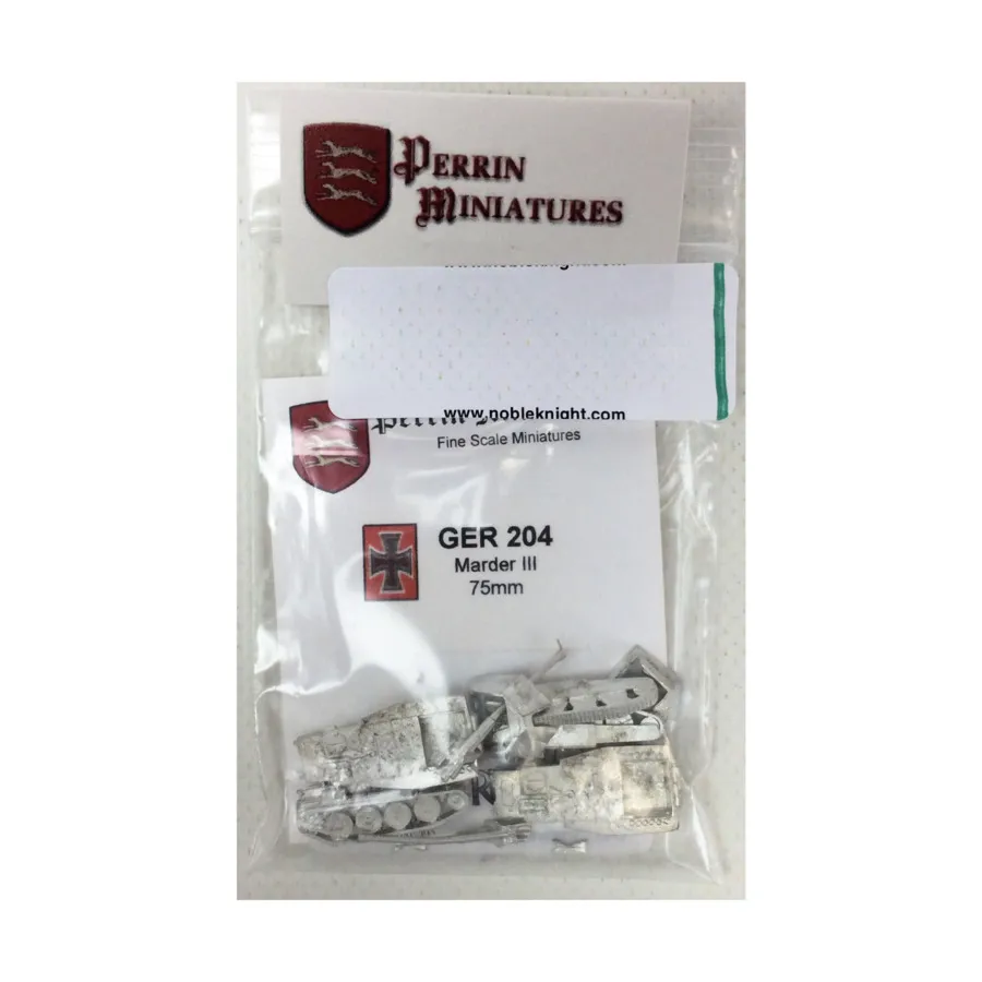 Мардер III 75 мм, WWII Miniatures - German (10mm) (Perrin Miniatures)
Мардер III 75 мм, WWII Miniatures - German (10mm) (Perrin Miniatures)