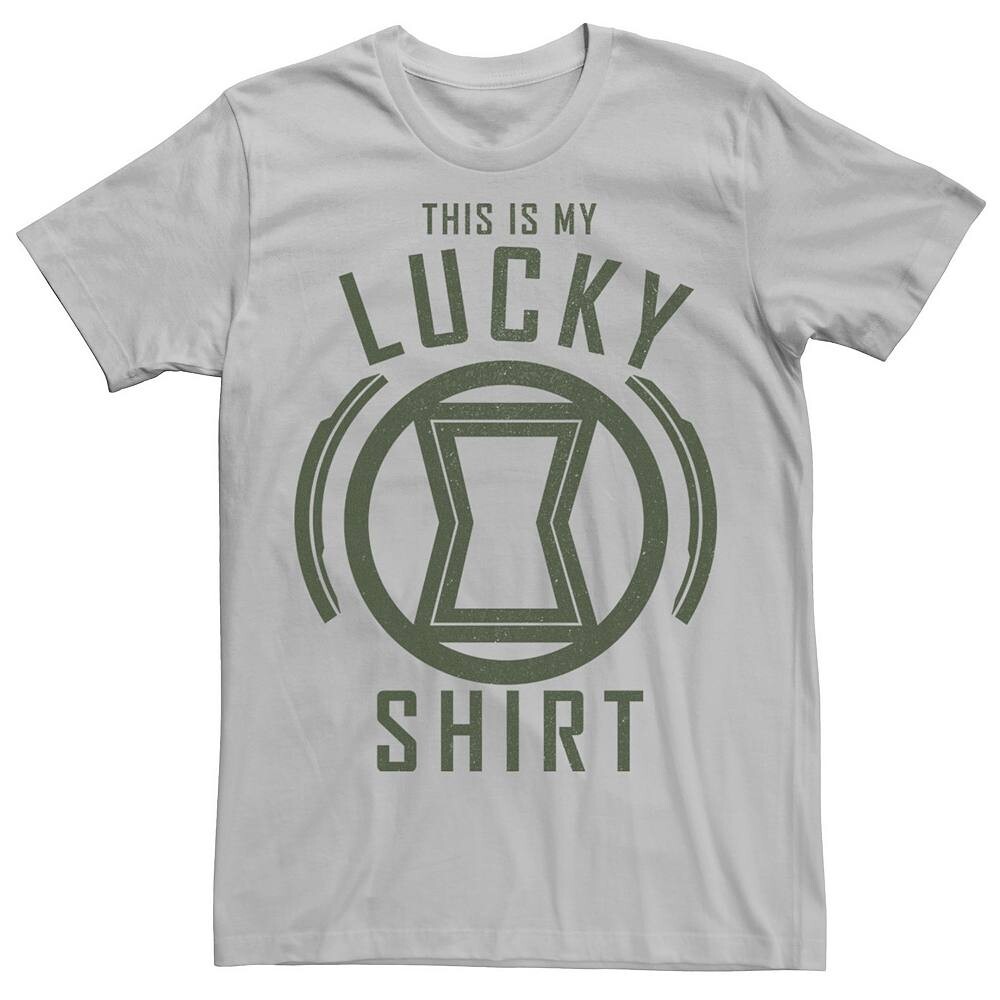 Мужская футболка Marvel Black Widow This Is My Lucky Shirt с надписью Licensed Character, цвет Silver
Мужская футболка Marvel Black Widow This Is My Lucky Shirt с надписью Licensed Character, цвет Silver