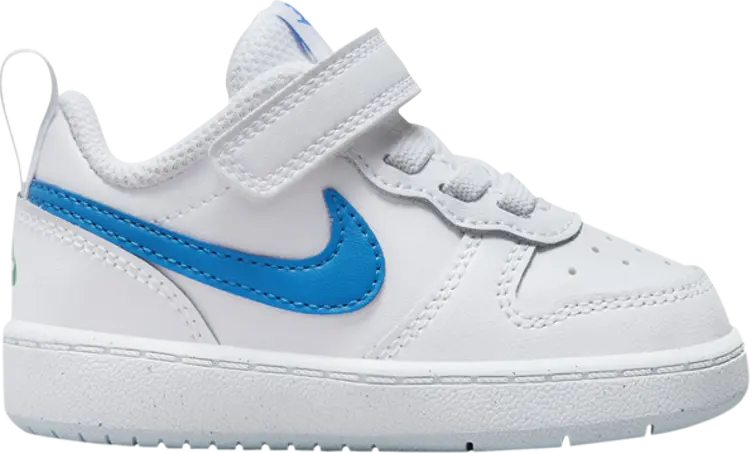 Кроссовки Court Borough Low 2 TD 'White Photo Blue', белый 
Кроссовки Court Borough Low 2 TD 'White Photo Blue', белый